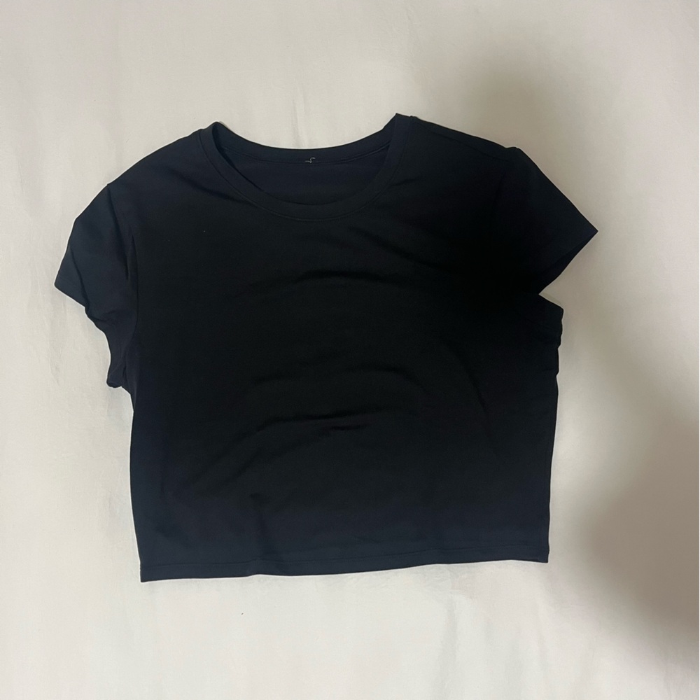 Alosoft Crop Finesse Short Sleeve - Picture 2 of 3